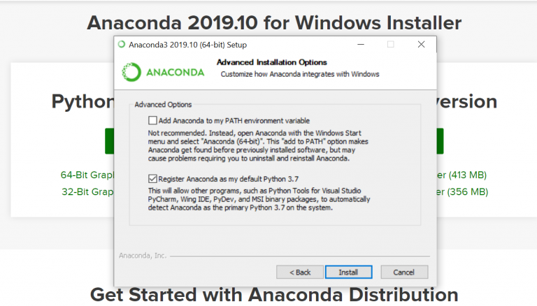 download anaconda 3.8 for windows