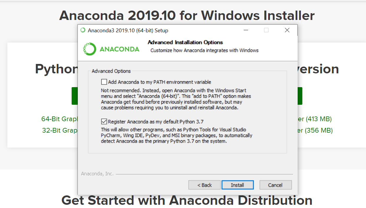 i have anaconda distribution install 2.7 version