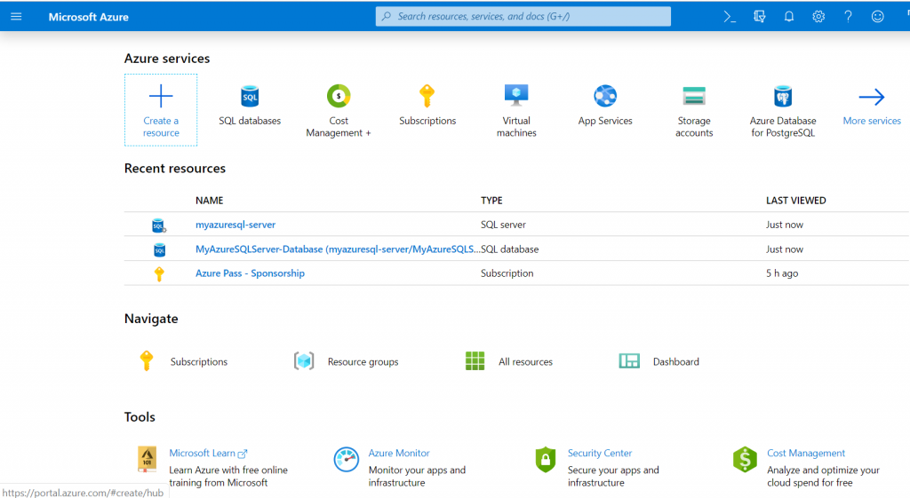 Latest Overview of Azure Portal