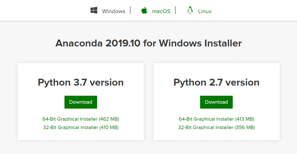 Python Anaconda Installer